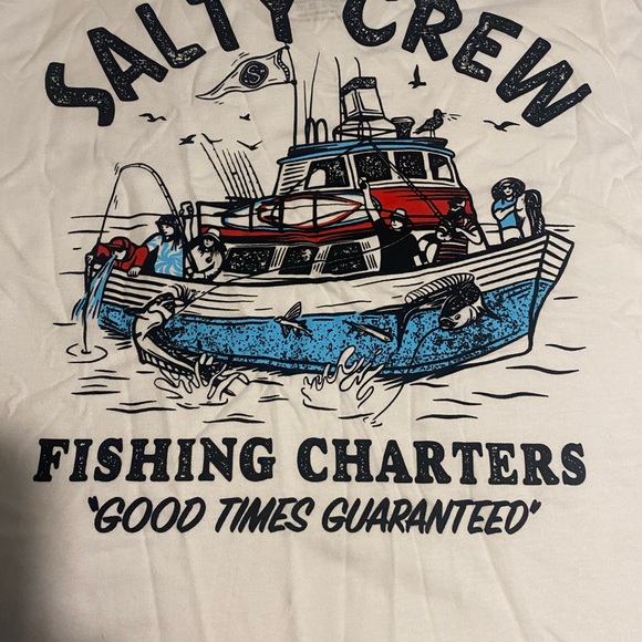Salty crew men’s medium T-shirt - Picture 4 of 6